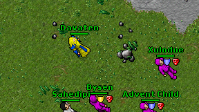 Davaten on screen