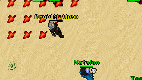 Druid Mathew on screen