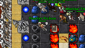 Master Pichon on screen
