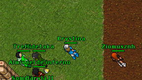Krystina on screen