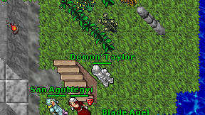 Demon'Taylor on screen