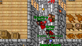 Djeltra on screen