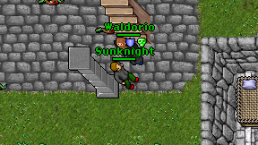 Sunknight on screen
