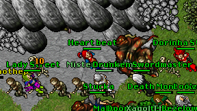 Heart beat on screen