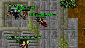 Sir Melekento on screen
