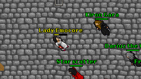Lady Emocore on screen