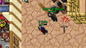 Pjob on screen