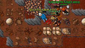 Quaddammage on screen