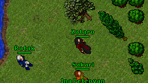Zataro on screen