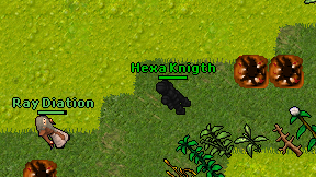 Hexa Knigth on screen