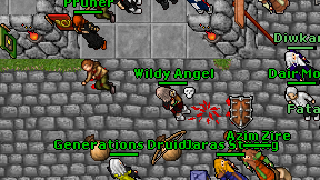 Wildy Angel on screen