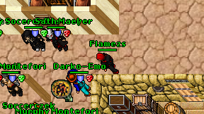 Flamezs on screen