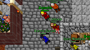 Keric Grun on screen