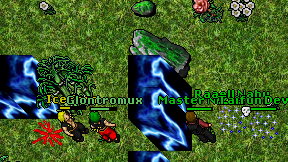 Ice form on screen