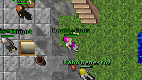 Druid-Godz on screen