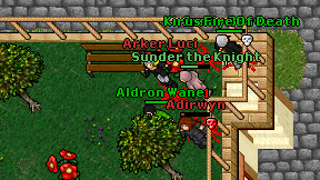 Aldron Wane on screen