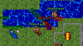 Botojitsu on screen