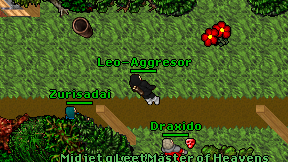 Leo-Aggresor on screen