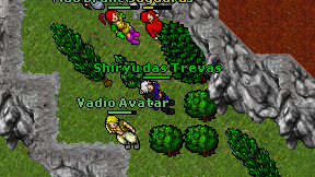 Shiryu das Trevas on screen