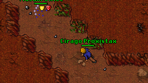 Cirago Proxistax on screen
