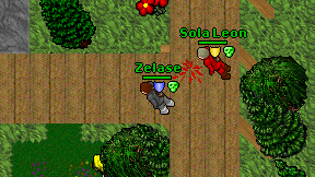 Zelase on screen