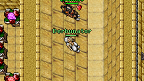 Derbunator on screen