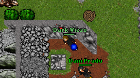 Dark Wizzo on screen