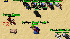Sulion Deathwish on screen