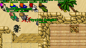 Mystiic Knight on screen