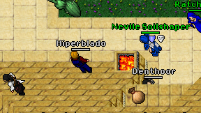 Hiperblado on screen