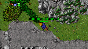 Chubby Cheese on screen