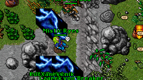 Mistic Ryes on screen