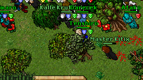 Master Kitix on screen