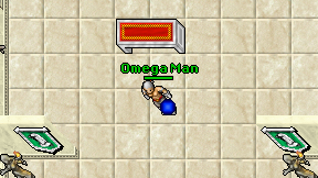 Omega Man on screen