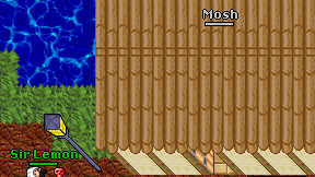 Mosh on screen
