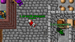 Laras Rabegan on screen