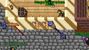 Negativproton on screen