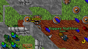 Evilus on screen