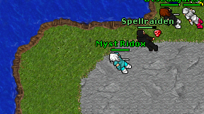 Myst Ridox on screen