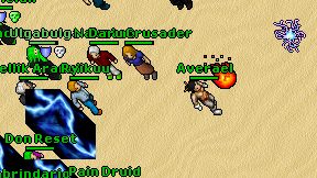 Averael on screen