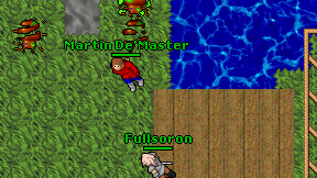 Martin De'Master on screen