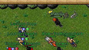Dariox on screen