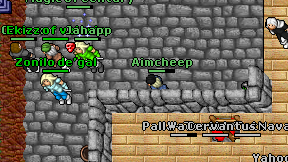 Aimcheep on screen