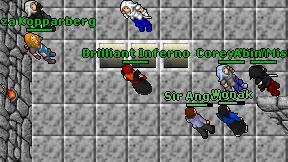 Brilliant Inferno on screen