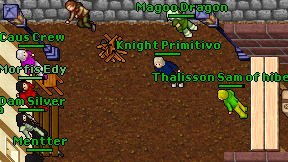 Knight Primitivo on screen