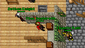 Thor Sephiroth on screen