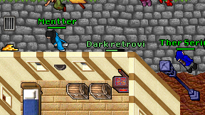 Dark retrovi on screen