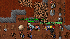 Lady Praudmore on screen