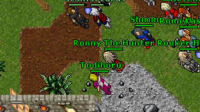 Ronny The Hunter on screen