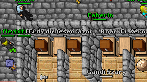 Desecrator on screen